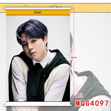 BTS JIMIN star wall scroll