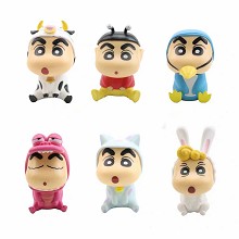 Crayon Shin-chan figures set(6pcs a set)