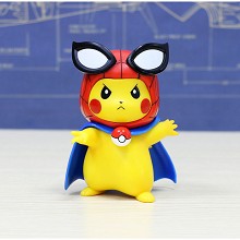 Pokemon Pikachu cos Spider Man anime figure