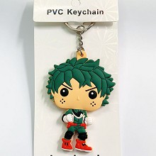 My Hero Academia anime two-sided key chain