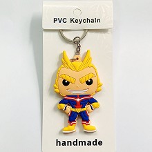 My Hero Academia anime two-sided key chain