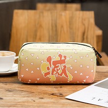 Demon Slayer Agatsuma Zenitsu anime pen bag pencil bag