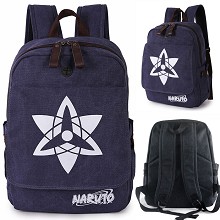 Naruto anime canvas backpack bag