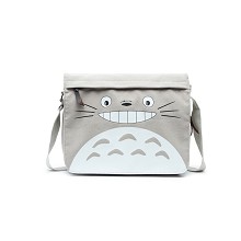 Totoro anime canvas satchel shoulder bag