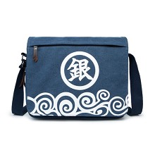 Gintama anime canvas satchel shoulder bag