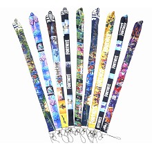  Fortnite neck strap Lanyards for keys ID card gym phone straps USB badge holder diy hang rope 