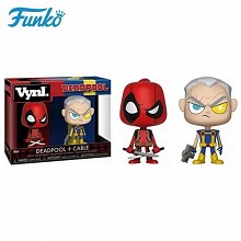 Deadpool and Cable figures a set