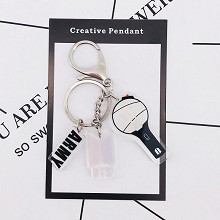 BTS star acrylic key chain