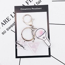  SEVENTEEN star acrylic key chain 