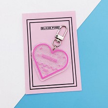 BLACK PINK star acrylic key chain