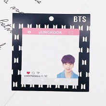 BTS JUNGKOOK star Memo Pad Notes Memo Sticker Pape