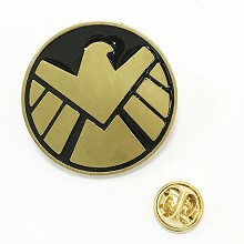 The Avengers S.H.I.E.L.D. brooch pin