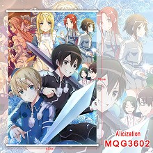 Sword Art Online Alicization anime wall scroll