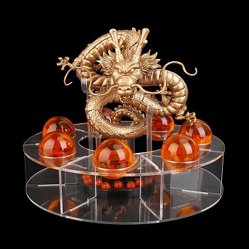 Dragon Ball Shenron+balls+holder figures a set