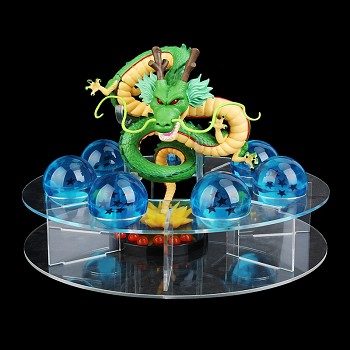 Dragon Ball Shenron+balls+holder figures a set 