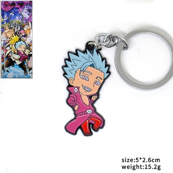 The Seven Deadly Sins Ban anime key chain