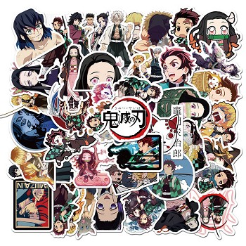 Demon Slayer anime waterproof stickers set(50pcs a set)