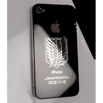 Accel World anime metal mobile phone stickers