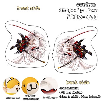 Fate Grand Order anime custom shaped pillow