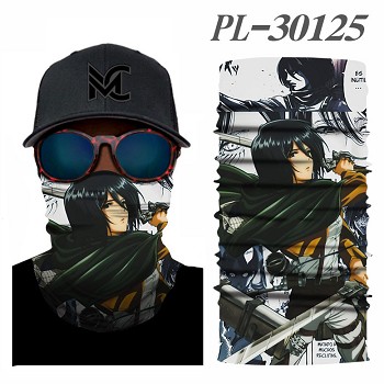 Attack on Titan anime headgear stocking mask magic scarf neck face mask