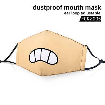 The face dustproof mouth mask trendy mask