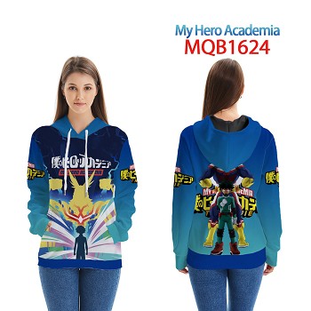 My Hero Academia anime long sleeve hoodie cloth