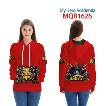 My Hero Academia anime long sleeve hoodie cloth