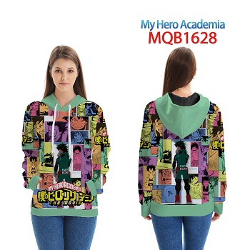 My Hero Academia anime long sleeve hoodie cloth