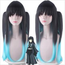 Demon Slayer Tokitou Muichirou cosplay wig