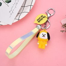 BTS star figure doll pendant key chain 