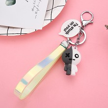 BTS star figure doll pendant key chain 