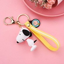 Snoopy figure doll pendant key chain