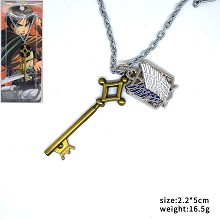 Attack on Titan anime necklace