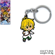 The Seven Deadly Sins Meliodas anime key chain