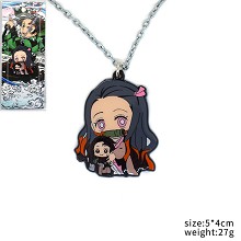 Demon Slayer Kamado Nezuko anime necklace