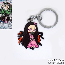 Demon Slayer Kamado Nezuko anime key chain