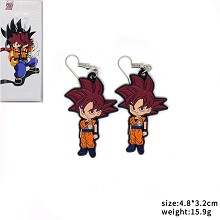 Dragon Ball Son Goku anime earrings a pair