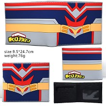 My Hero Academia anime silicone wallet