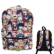 My Hero Academia anime backpack bag