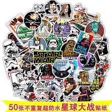 Star Wars waterproof stickers set(50pcs a set)