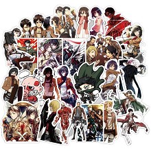 Attack on Titan anime waterproof stickers set(38pcs a set)