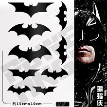 Batman metal mobile phone stickers set(9pcs a set)