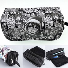 Ahegao anime pen bag pencil bag