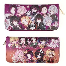 Demon Slayer anime long wallet