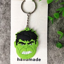 Hulk anime two-sided key chain