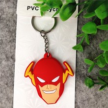 The Flash anime two-sided key chain