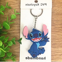 Stitch anime two-sided key chain