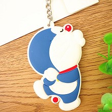 Doraemon anime two-sided key chain