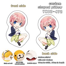 Gotoubun no hanayome anime custom shaped pillow