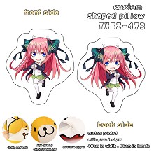 Gotoubun no hanayome anime custom shaped pillow